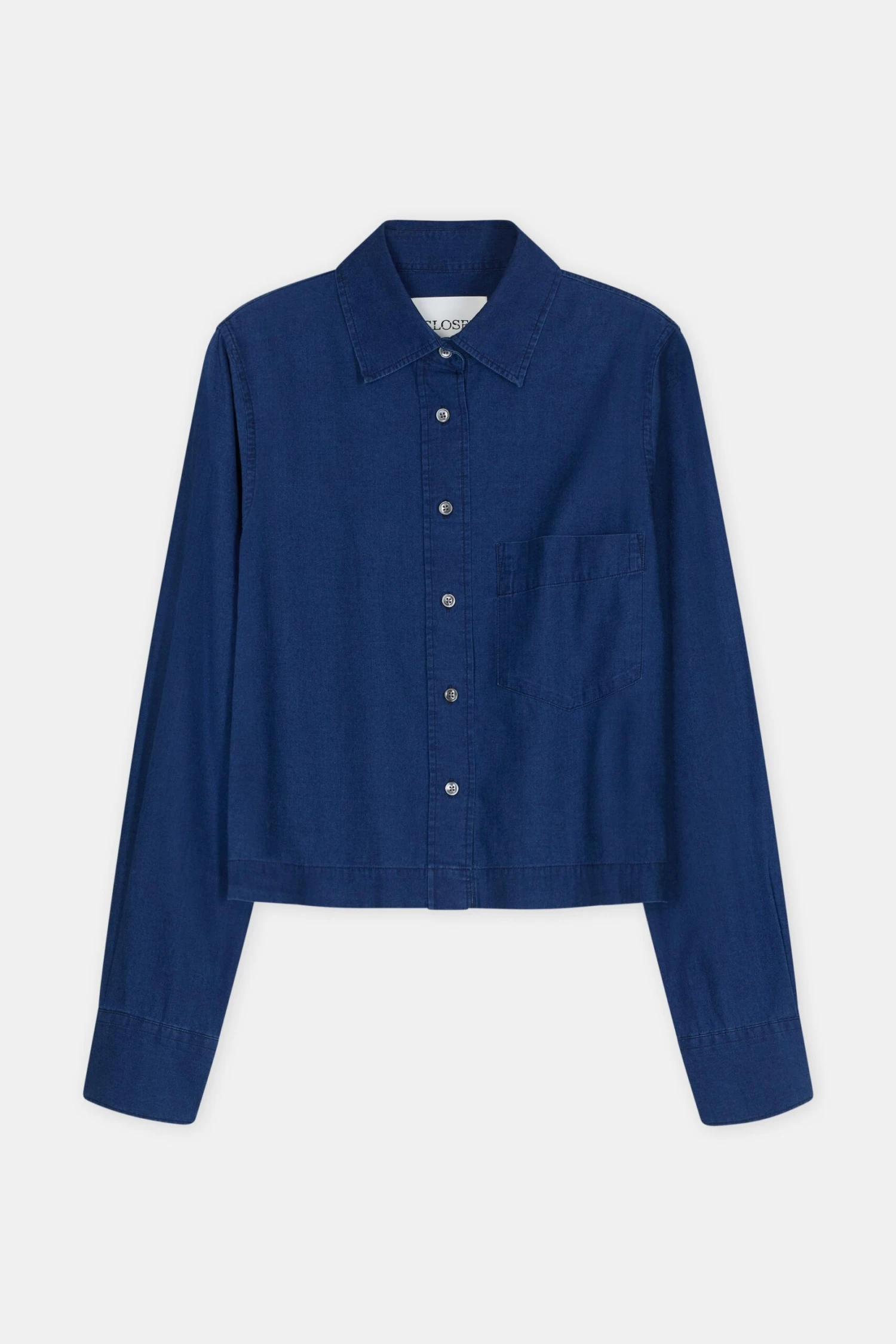 Kurzes Hemd aus Denim Dark blue Kurzes Hemd Aus Denim Dark Blue -Closed Geschaft C94375 19Y 27 DBL 7 scaled