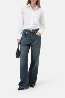 Bluse Aus Bio-Baumwolle White