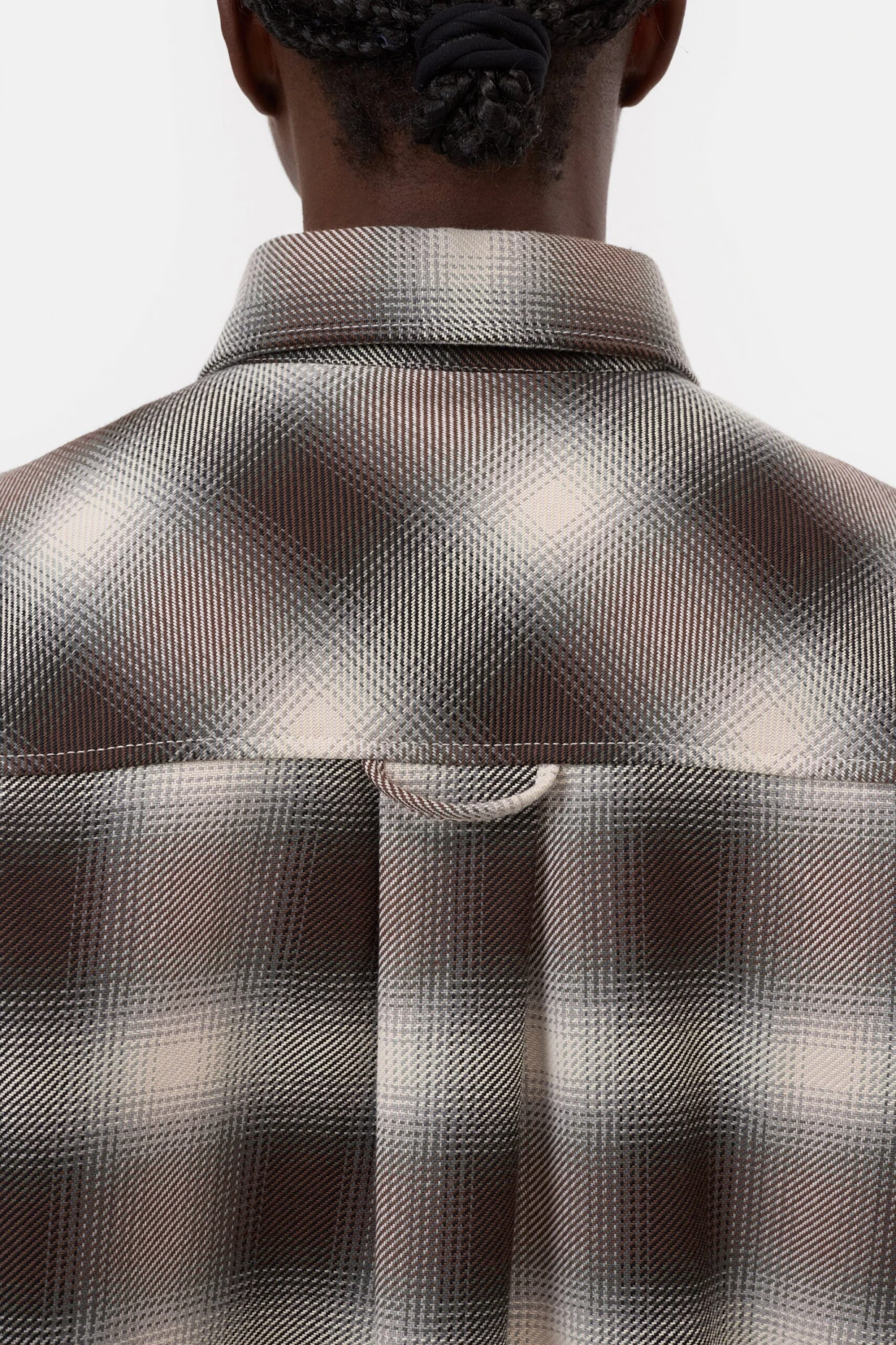 Oversized Bluse mit Karomuster Dark raisin red Oversized Bluse Mit Karomuster Dark Raisin Red -Closed Geschaft C94644 21J 22 856 5 scaled