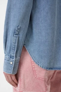Hemd Aus Denim Light Blue -Closed Geschaft C94715 16F 3X LBL 4