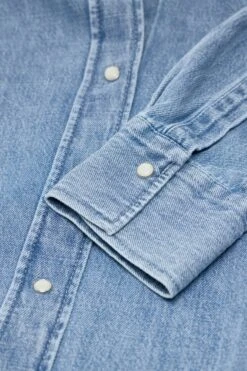 Hemd Aus Denim Light Blue -Closed Geschaft C94715 16F 3X LBL 5