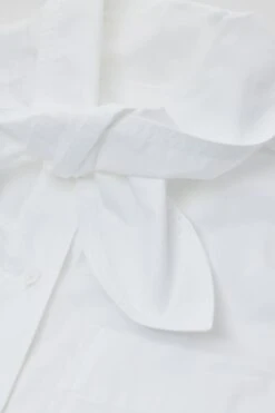 Schalbluse Aus Baumwoll-Popeline White 5 Schalbluse Aus Baumwoll-Popeline White -Closed Geschaft C94789 252 22 200 5