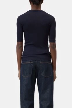 T-Shirt Aus Baumwoll-Mix Dark Night -Closed Geschaft C95025 420 22 568 2