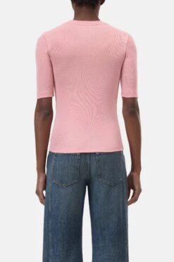 T-Shirt Aus Baumwoll-Mix Peony Pink -Closed Geschaft C95025 420 22 898 2