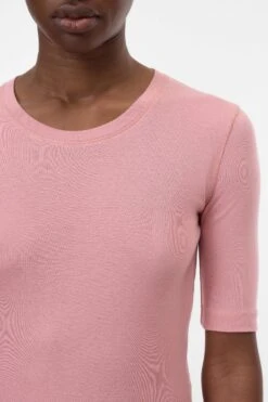 T-Shirt Aus Baumwoll-Mix Peony Pink -Closed Geschaft C95025 420 22 898 3