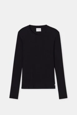 Langarmshirt Aus Baumwoll-Mix Black -Closed Geschaft C95026 420 22 100 5