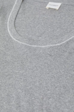 Longsleeve Aus Baumwolle Light Grey Melange -Closed Geschaft C95074 425 22 127 6