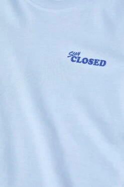 T-Shirt Aus Baumwolle Powder Blue -Closed Geschaft C95201 44H PR 585 4