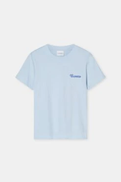 T-Shirt Aus Baumwolle Powder Blue -Closed Geschaft C95201 44H PR 585 5