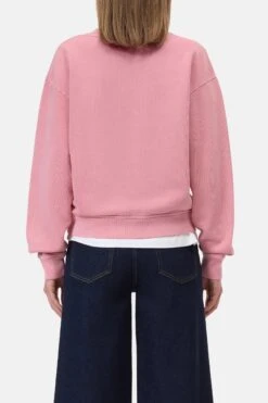 Sweatshirt Aus Bio-Baumwolle Peony Pink -Closed Geschaft C95226 47V 13 898 2