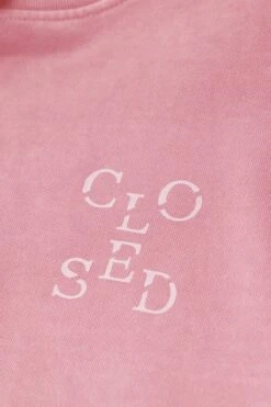 Sweatshirt Aus Bio-Baumwolle Peony Pink -Closed Geschaft C95226 47V 13 898 4