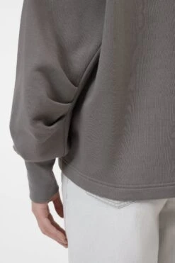 Sweatshirt Mit Weiten Ärmeln Led Grey -Closed Geschaft C95248 472 EM 178 4
