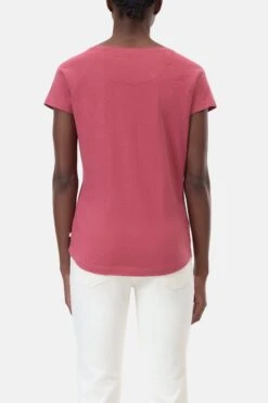 T-Shirt Aus Baumwolle Cherry Red -Closed Geschaft C95332 44R 22 343 2