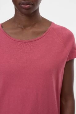 T-Shirt Aus Baumwolle Cherry Red -Closed Geschaft C95332 44R 22 343 3