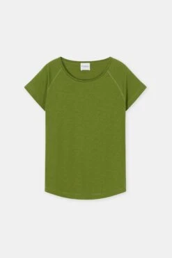 T-Shirt Aus Baumwolle Pistachio Green 5 T-Shirt Aus Baumwolle Pistachio Green -Closed Geschaft C95332 44R 22 695 5