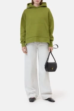 Hoodie Aus Bio-Baumwolle Pistachio Green