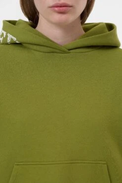 Hoodie Aus Bio-Baumwolle Pistachio Green -Closed Geschaft C95358 472 EM 695 3