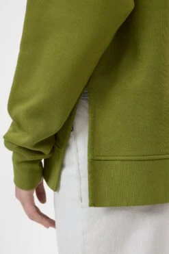 Hoodie Aus Bio-Baumwolle Pistachio Green -Closed Geschaft C95358 472 EM 695 5