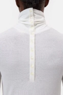 Longsleeve Aus Modal-Kaschmir-Mix White -Closed Geschaft C95367 42S 22 200 4