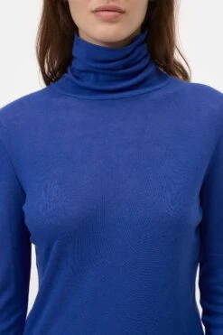 Longsleeve Mit Rollkragen Galaxy Blue -Closed Geschaft C95473 42C 22 590 3