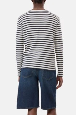 Longsleeve Aus Baumwoll-Mix Dark Night 2 Longsleeve Aus Baumwoll-Mix Dark Night -Closed Geschaft C95594 420 ST 568 2