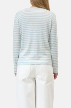 Longsleeve Aus Baumwoll-Mix Nordic Blue 2 Longsleeve Aus Baumwoll-Mix Nordic Blue -Closed Geschaft C95594 420 ST 582 2