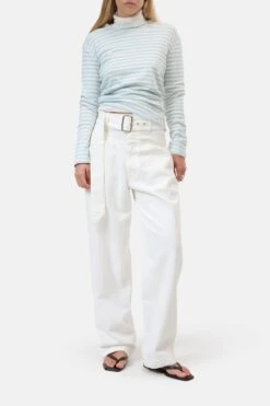 Longsleeve Aus Baumwoll-Mix Nordic Blue