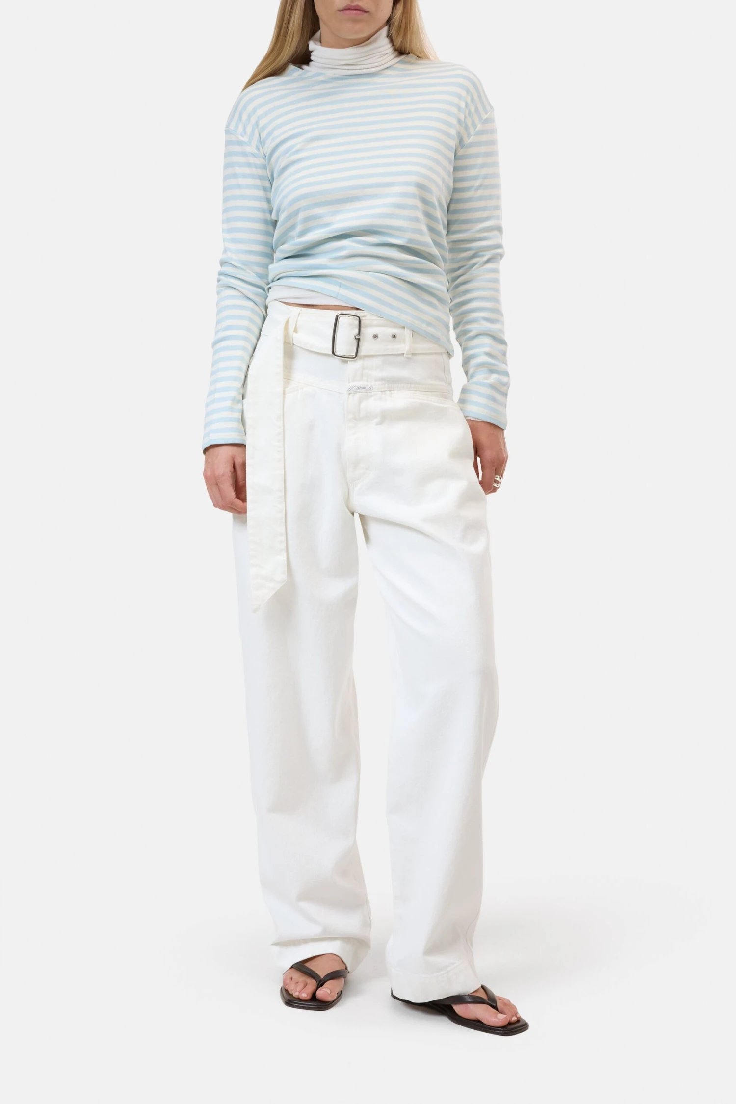 Longsleeve aus Baumwoll-Mix Nordic blue Longsleeve Aus Baumwoll-Mix Nordic Blue -Closed Geschaft C95594 420 ST 582 scaled