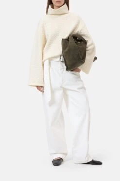 Hochkragen-Sweatshirt Shetland