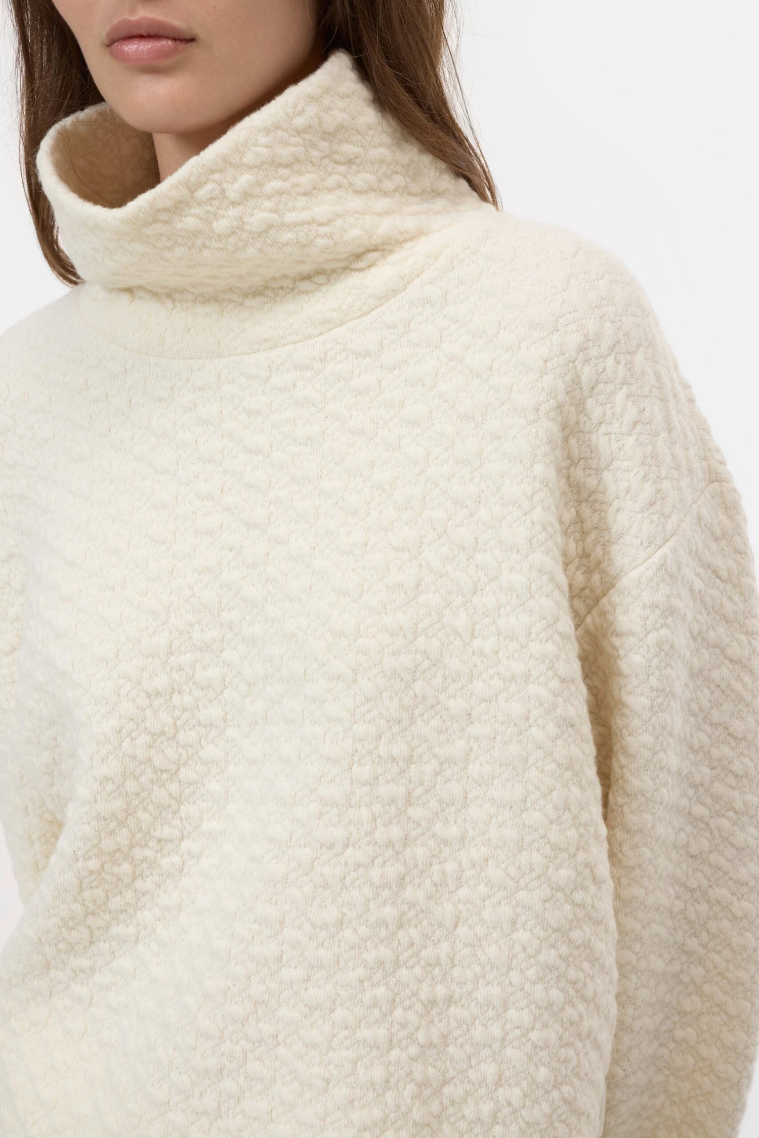 Hochkragen-Sweatshirt Shetland Hochkragen-Sweatshirt Shetland -Closed Geschaft C95650 48W 22 276 3 scaled