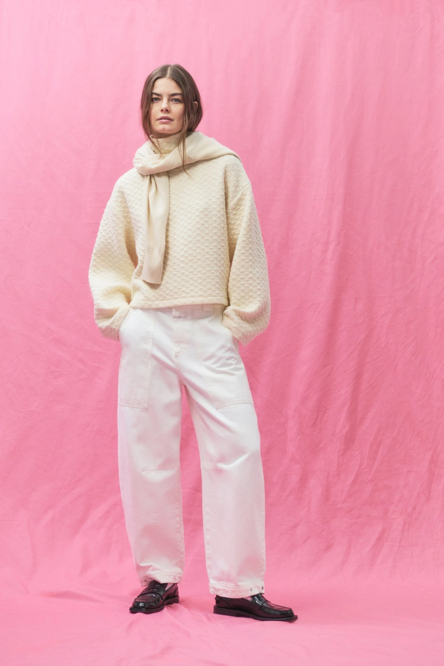 Hochkragen-Sweatshirt Shetland Hochkragen-Sweatshirt Shetland -Closed Geschaft C95650 48W 22 276 4 scaled