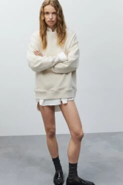 Sweatshirt Ecru -Closed Geschaft C95708 47M PR 201 5