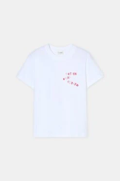 T-Shirt Mit Print White 5 T-Shirt Mit Print White -Closed Geschaft C95926 44H PR 200 5