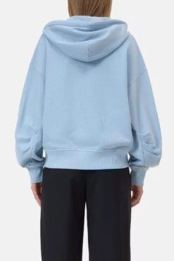 Felpa Jacke Aus Bio-Baumwolle Powder Blue -Closed Geschaft C95992 47V 13 585 2