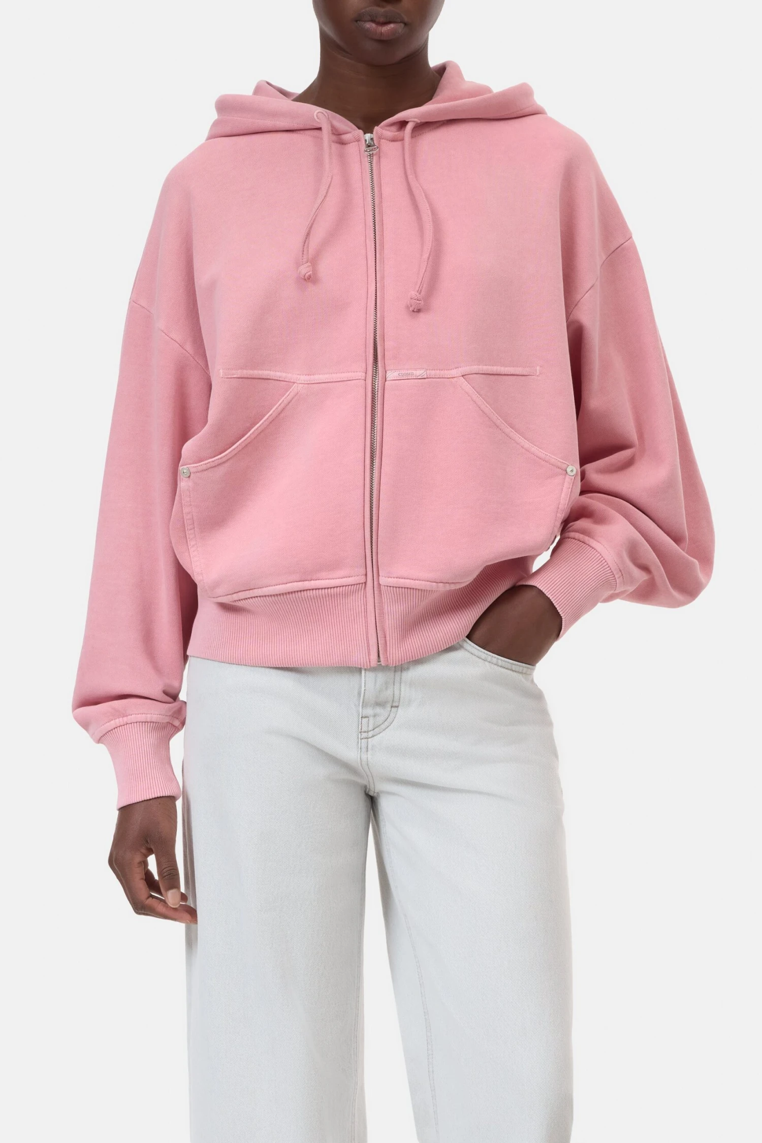 Felpa Jacke aus Bio-Baumwolle Peony pink Felpa Jacke Aus Bio-Baumwolle Peony Pink -Closed Geschaft C95992 47V 13 898 1 scaled