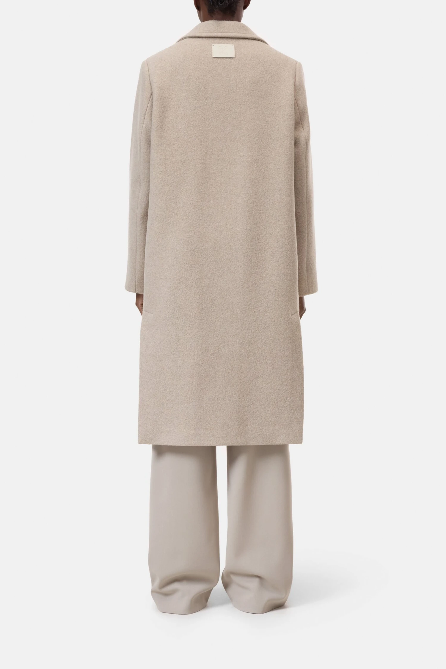 Klassischer Wollmix-Mantel Silt grey Klassischer Wollmix-Mantel Silt Grey -Closed Geschaft C97230 66S 22 198 2 scaled