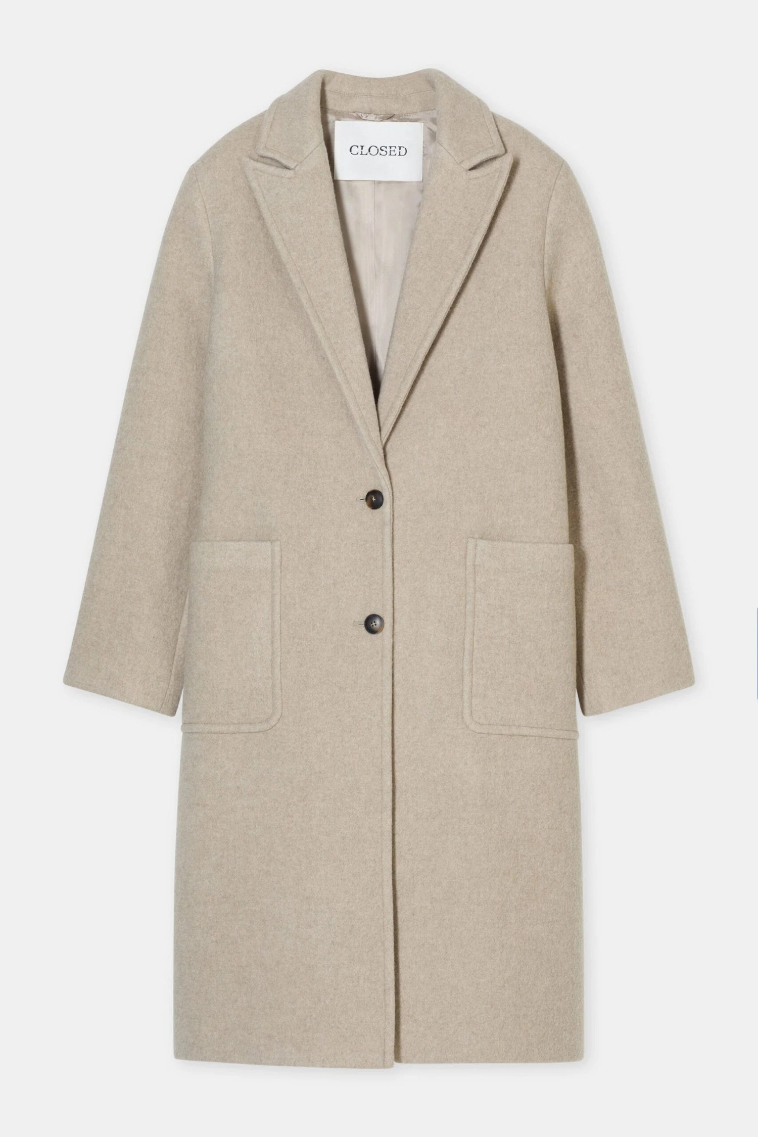 Klassischer Wollmix-Mantel Silt grey Klassischer Wollmix-Mantel Silt Grey -Closed Geschaft C97230 66S 22 198 7 scaled