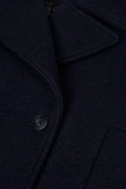 Caban-Jacke Aus Wolle Dark Night 7 Caban-Jacke Aus Wolle Dark Night -Closed Geschaft C97340 66S 22 568 7