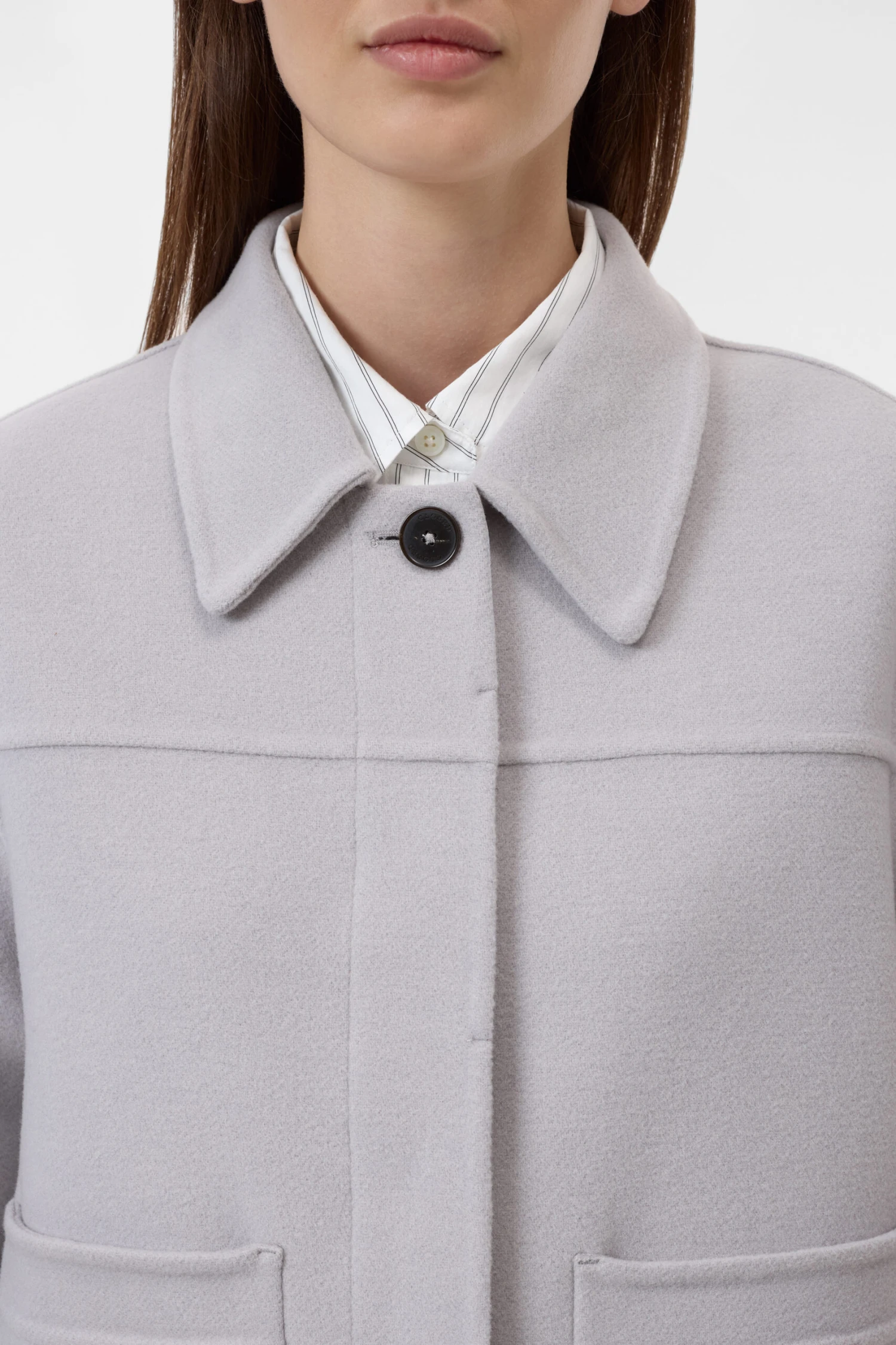 Blouson aus Schurwoll-Mix Mud grey Blouson Aus Schurwoll-Mix Mud Grey -Closed Geschaft C97395 65T 22 123 3 scaled