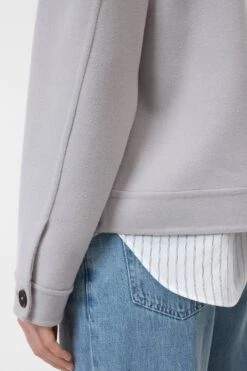 Blouson Aus Schurwoll-Mix Mud Grey 5 Blouson Aus Schurwoll-Mix Mud Grey -Closed Geschaft C97395 65T 22 123 5