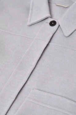 Blouson Aus Schurwoll-Mix Mud Grey 7 Blouson Aus Schurwoll-Mix Mud Grey -Closed Geschaft C97395 65T 22 123 7