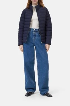 Steppjacke Aus Nylon Dark Night