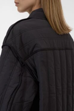 Gesteppter Mantel Aus Nylon Black 5 Gesteppter Mantel Aus Nylon Black -Closed Geschaft C97464 69F 22 100 5