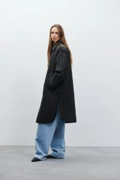 Gesteppter Mantel Aus Nylon Black 6 Gesteppter Mantel Aus Nylon Black -Closed Geschaft C97464 69F 22 100 6