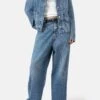 Workwear-Denimjacke Mid Blue