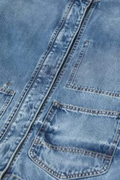 Workwear-Denimjacke Mid Blue -Closed Geschaft C97493 18Q 4W MBL 7