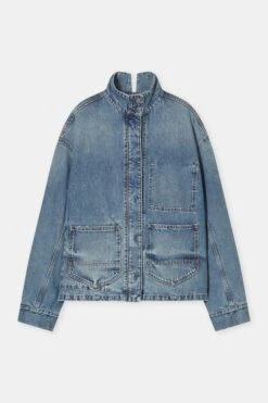 Workwear-Denimjacke Mid Blue -Closed Geschaft C97493 18Q 4W MBL 8