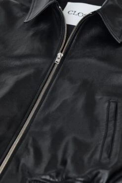 Lederjacke Black -Closed Geschaft C97505 81P 22 100 8