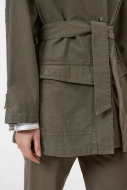 Parka Aus Baumwoll-Mix Forest Green -Closed Geschaft C97618 50K 1B 681 4