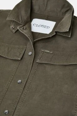 Parka Aus Baumwoll-Mix Forest Green -Closed Geschaft C97618 50K 1B 681 7